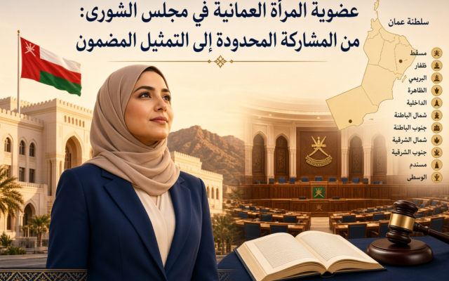 عضوية المرأة العمانية في مجلس الشورى: من المشاركة المحدودة إلى التمثيل المضمون