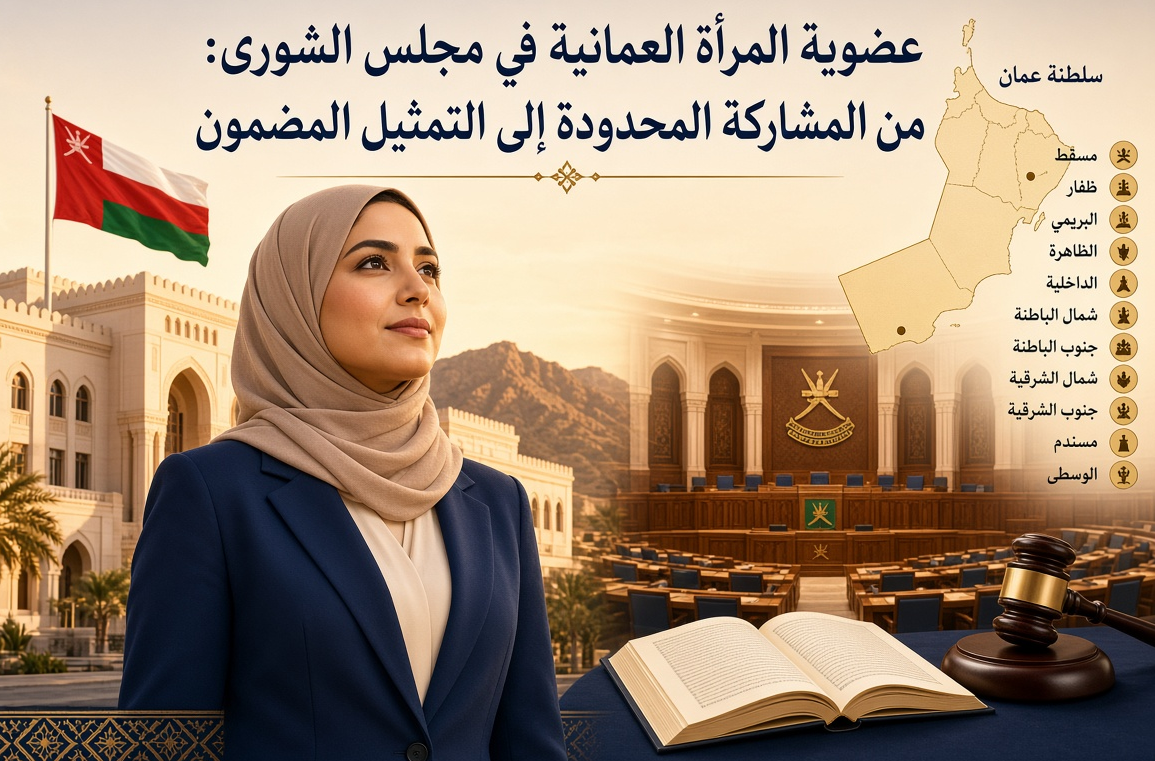 عضوية المرأة العمانية في مجلس الشورى: من المشاركة المحدودة إلى التمثيل المضمون